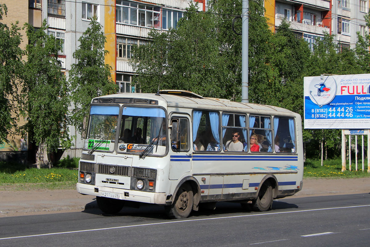 Архангельская область, ПАЗ-32054 № К 297 ВВ 29