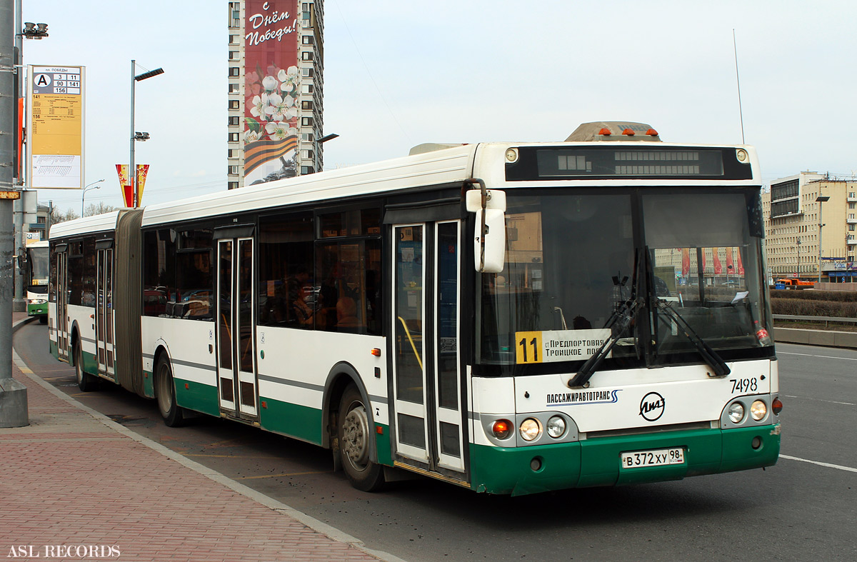 Санкт-Петербург, ЛиАЗ-6213.20 № 7498