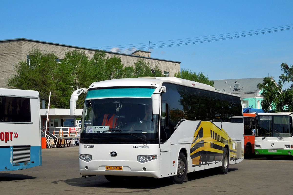 Алтайский край, Higer KLQ6119TQ № АС 597 22