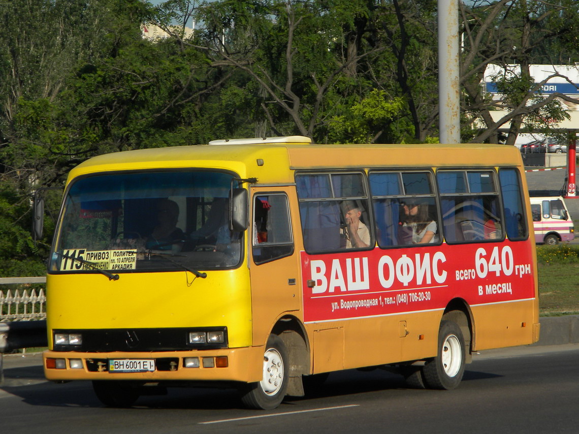 Одесская область, Богдан А091 № BH 6001 EI