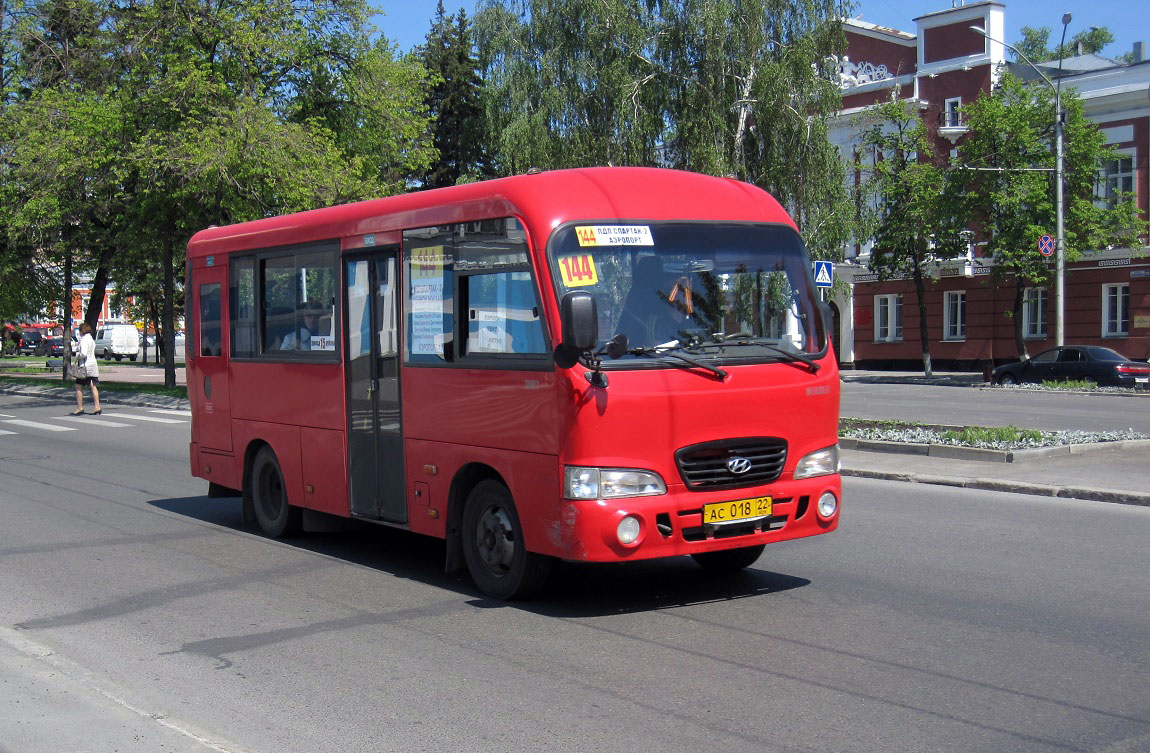 Алтайский край, Hyundai County SWB (ТагАЗ) № АС 018 22