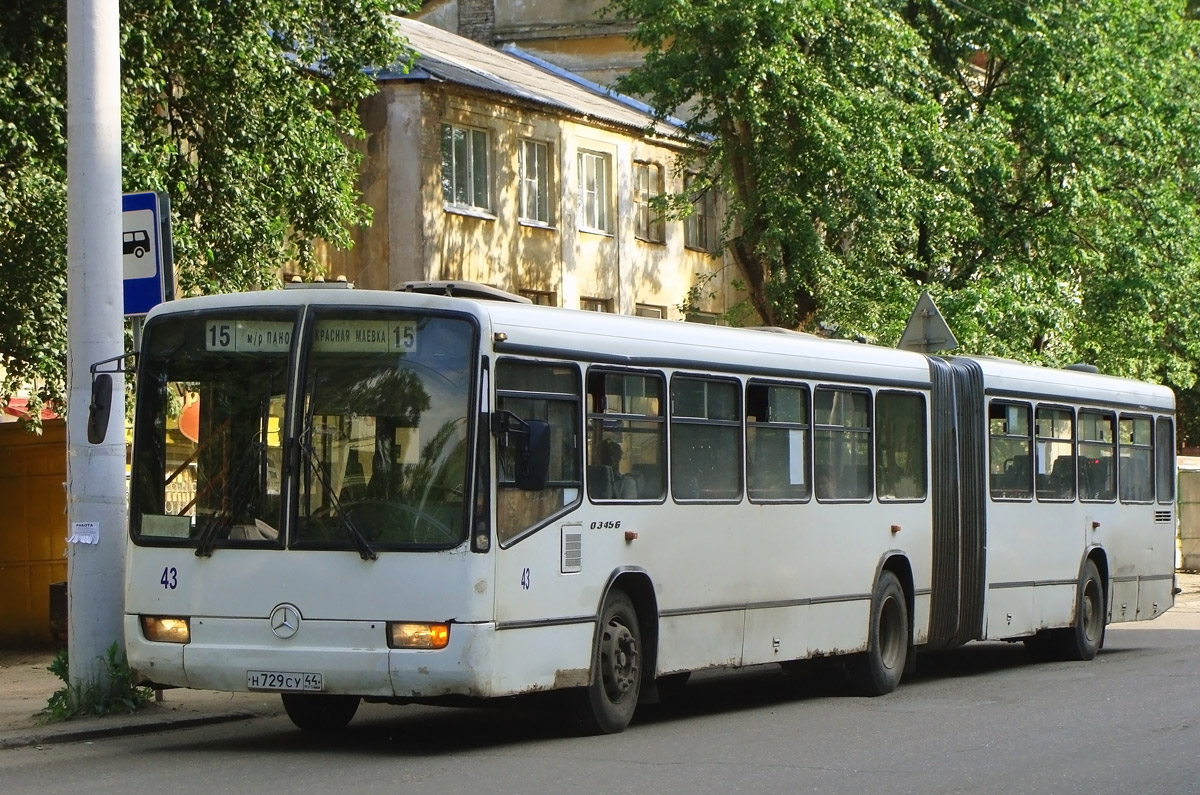 Костромская область, Mercedes-Benz O345G № 43