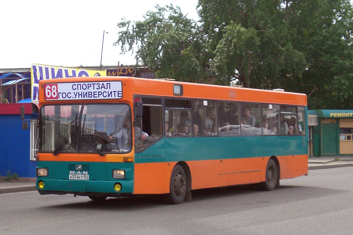 Красноярский край, MAN 791 SL202 № А 374 КТ 124