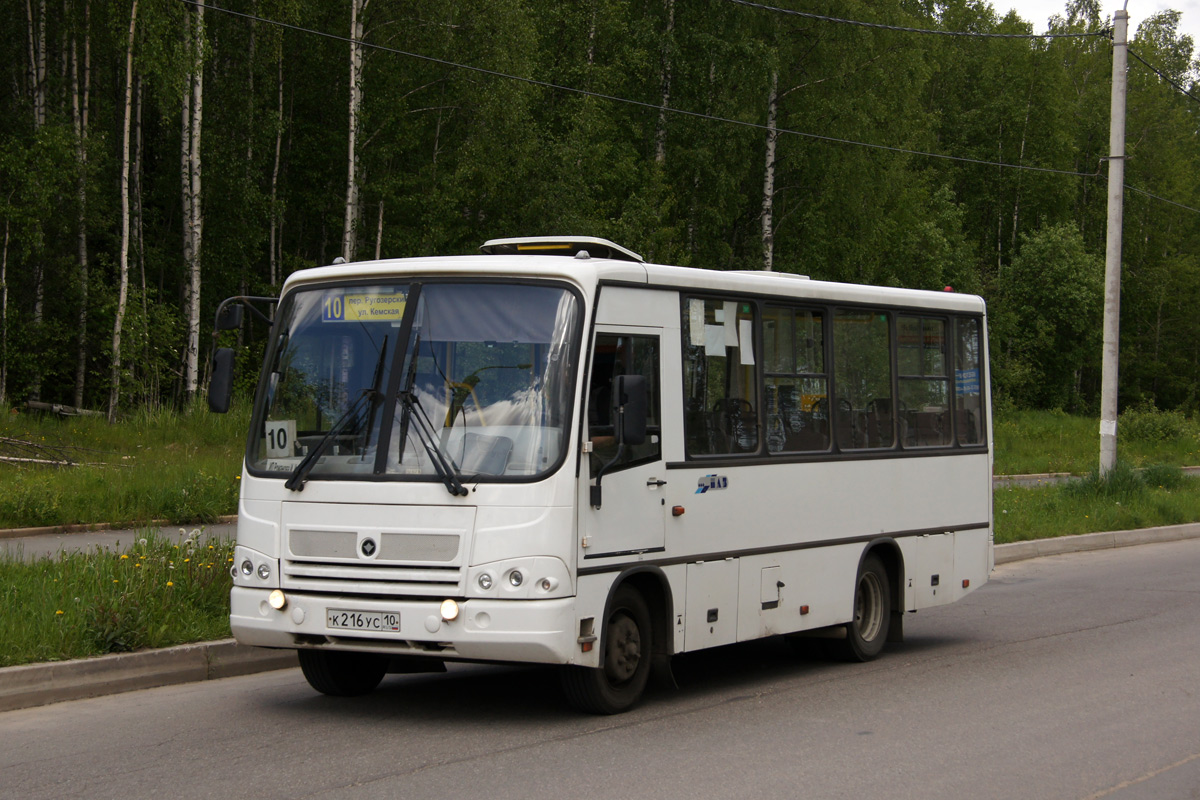 Карелия, ПАЗ-320402-03 № К 216 УС 10