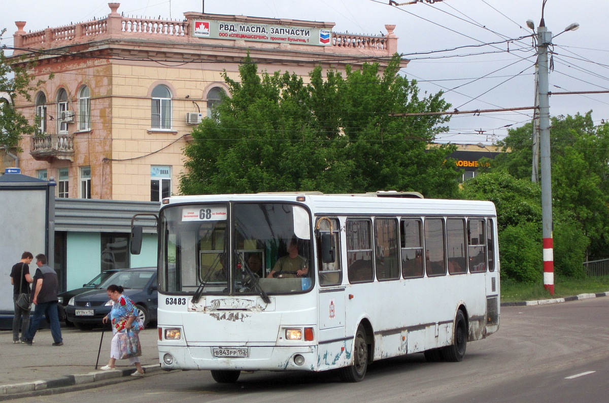 Нижегородская область, ЛиАЗ-5256.25 № 63483