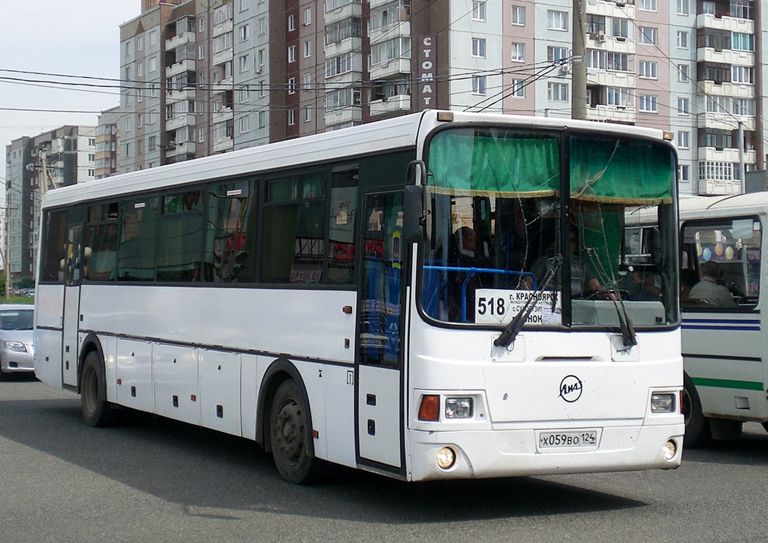 Красноярский край, ЛиАЗ-5256.34 (ГолАЗ) № Х 059 ВО 124