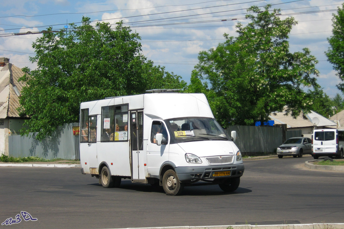 Луганская область, Рута 20 № BB 2774 AA