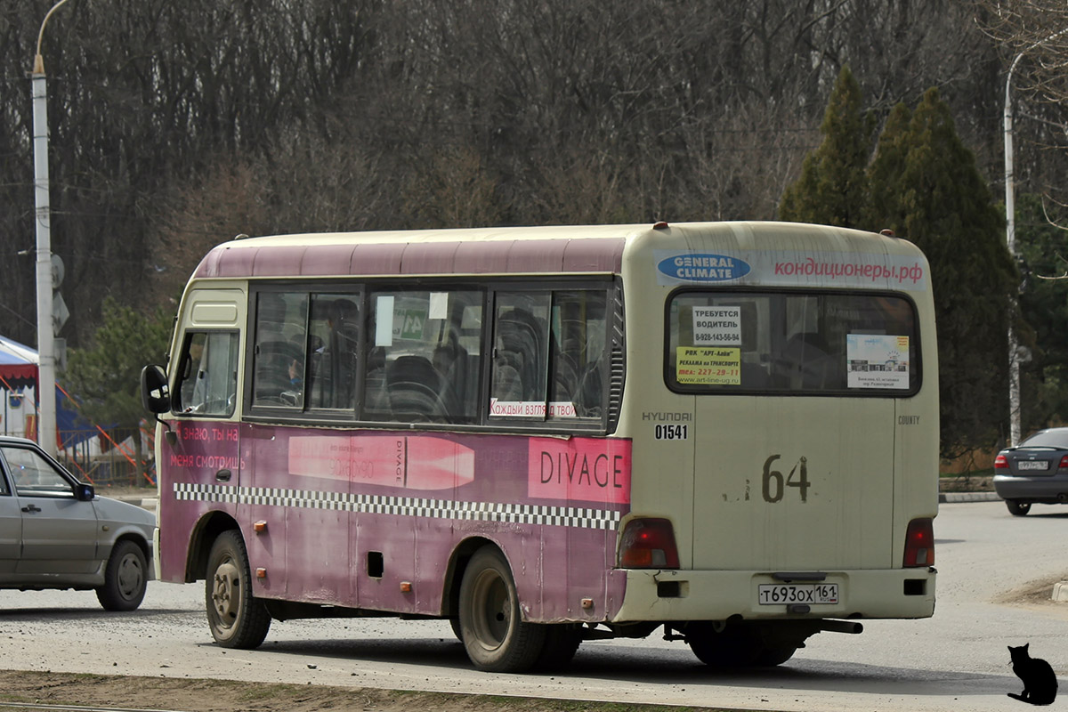 Ростовская область, Hyundai County SWB C08 (РЗГА) № Т 693 ОХ 161