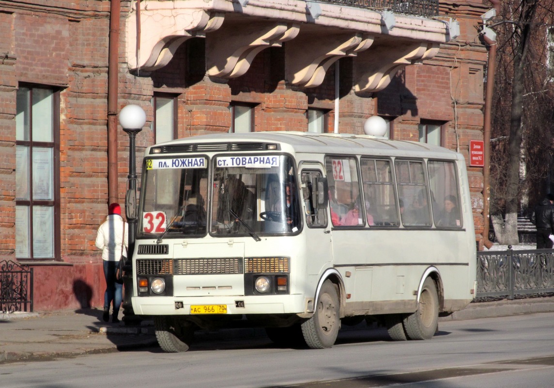 Томская область, ПАЗ-32054 № АС 966 70