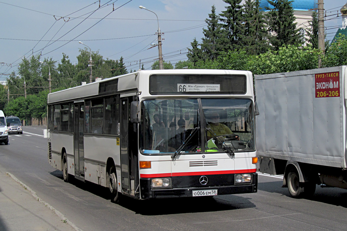 Пензенская область, Mercedes-Benz O405N № О 006 ЕМ 58