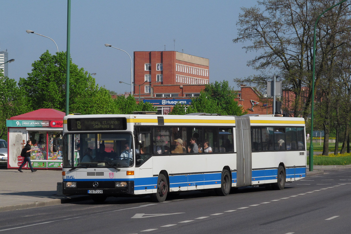 Литва, Mercedes-Benz O405GN № 89