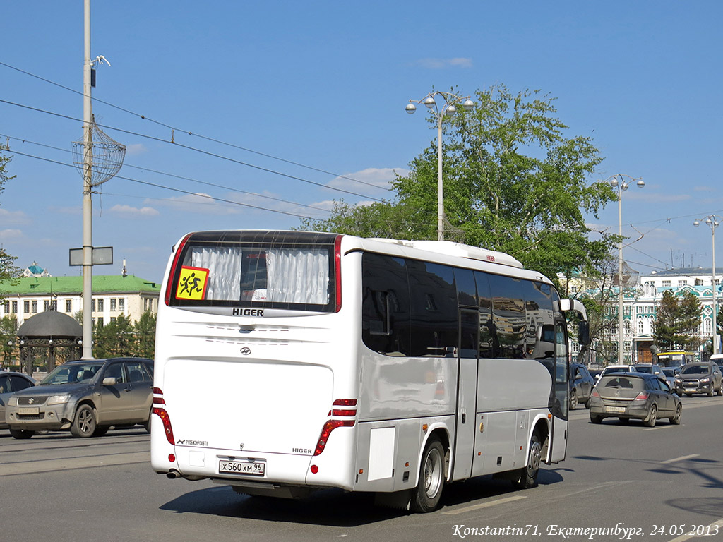 Свердловская область, Higer KLQ6885Q № Х 560 ХМ 96