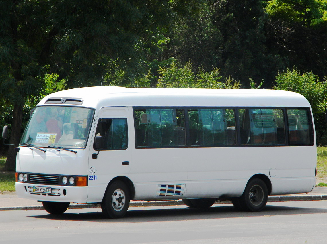 Одесская область, Toyota Coaster HZB50 № 2211