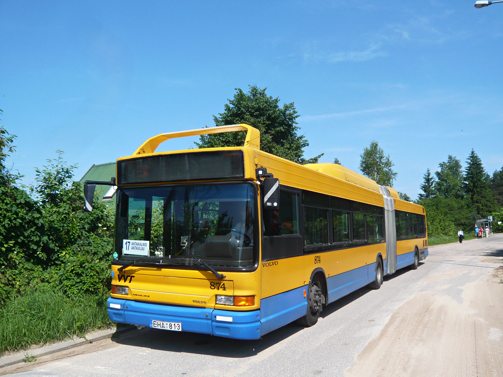 Lithuania, Heuliez GX417 GNV # 874