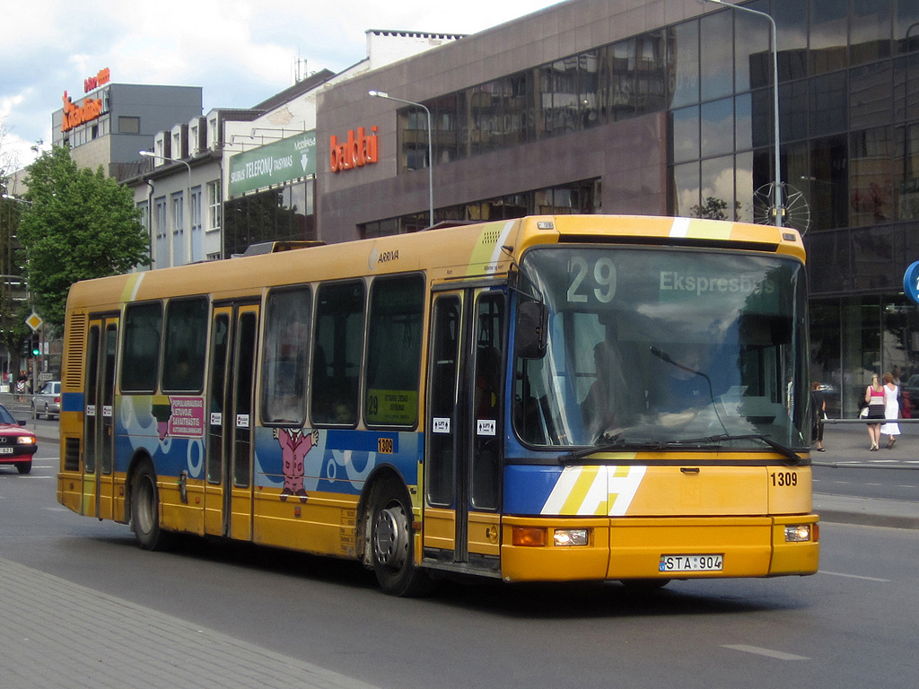 Litauen, DAB Citybus 15-1200C Nr. 1309