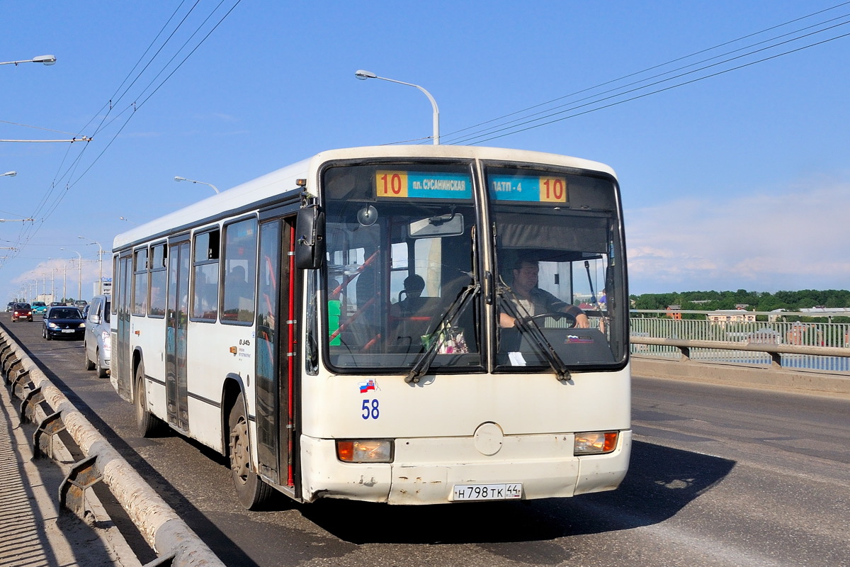 Костромская область, Mercedes-Benz O345 № 58