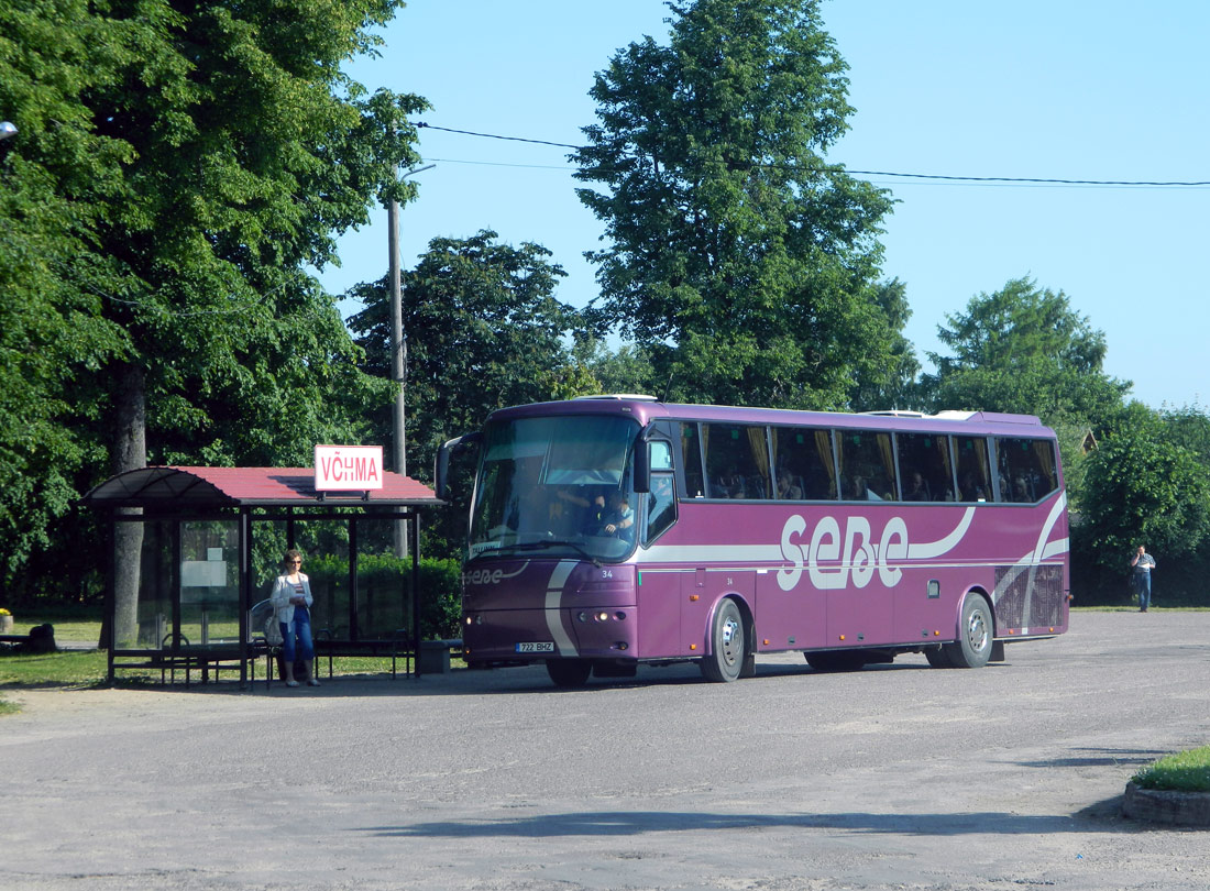 Эстония, Bova Futura FHD 127 № 34; Эстония — Viljandimaa — Автобусные станции, конечные остановки, площадки, парки, разное