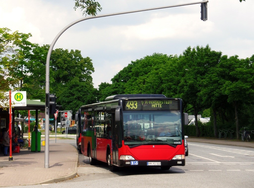 Гамбург, Mercedes-Benz O530 Citaro № 0305