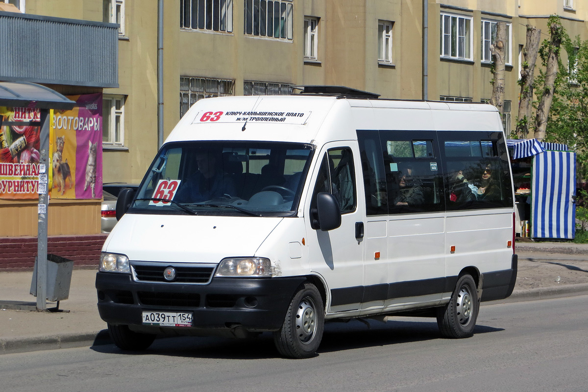 Новосибирская область, FIAT Ducato 244 CSMMC-RLL, -RTL № А 039 ТТ 154