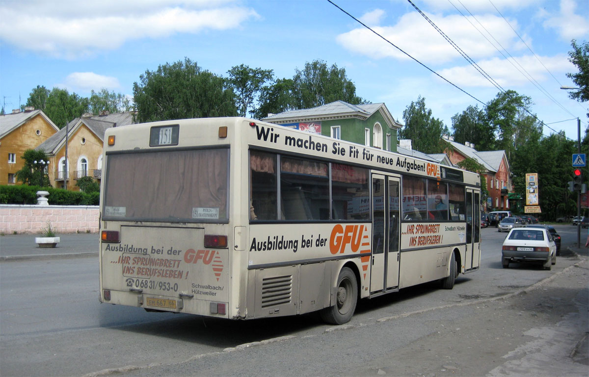 Свердловская область, Mercedes-Benz O405 № 667