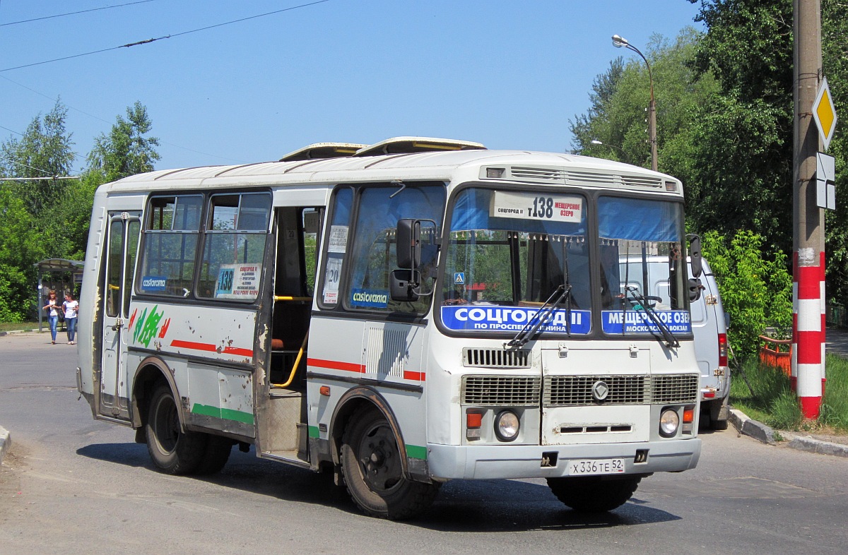 Нижегородская область, ПАЗ-32054 № Х 336 ТЕ 52