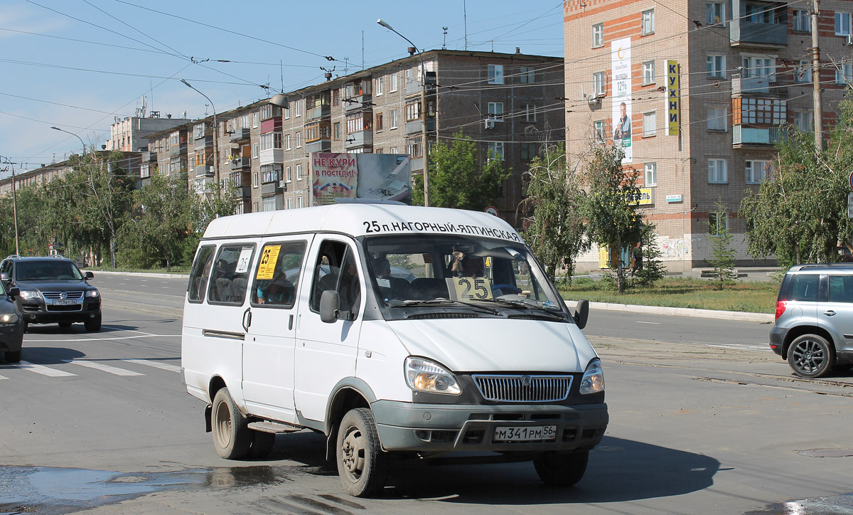 Obwód orenburski, GAZ-3279-12-01 (X89-BN1) Nr М 341 РМ 56