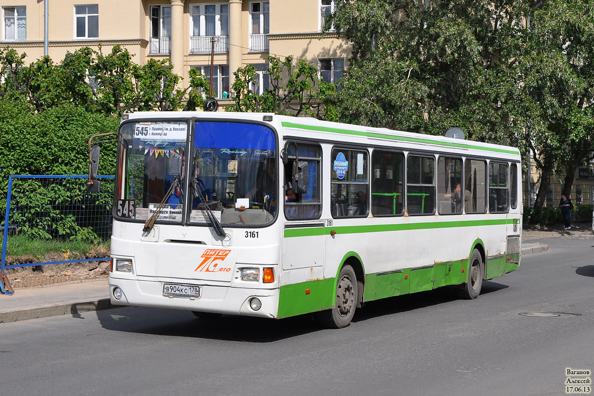 Санкт-Петербург, ЛиАЗ-5256.26 № 3161