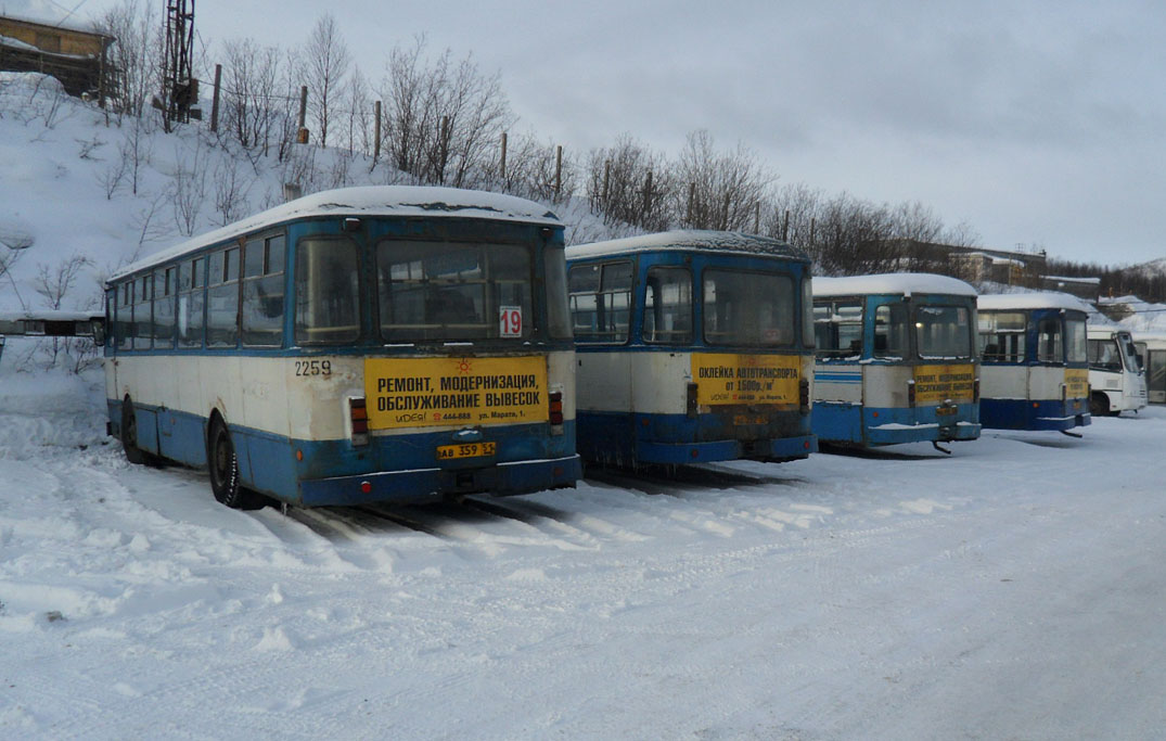 Мурманская область, ЛиАЗ-677М № 2259; Мурманская область — Разные фотографии