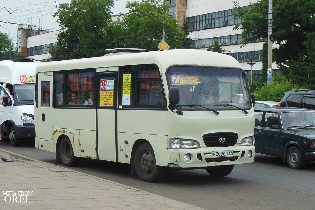 Орловская область, Hyundai County SWB C08 (РЗГА) № Н 209 СН 57