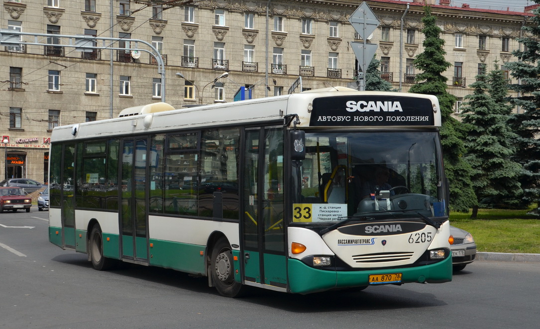 Санкт-Петербург, Scania OmniLink I (Скания-Питер) № 6205