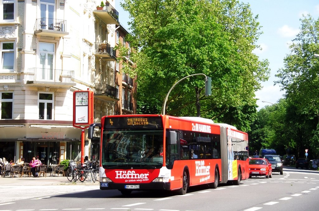 Hamburg, Mercedes-Benz O530G Citaro facelift G # 7833