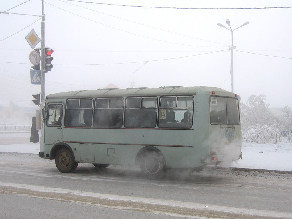 Саха (Якутия), ПАЗ-3205 (00) № КЕ 890 14