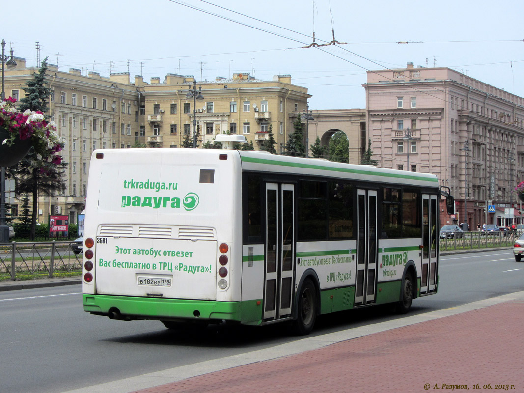 Санкт-Петербург, ЛиАЗ-5293.53 № 3581