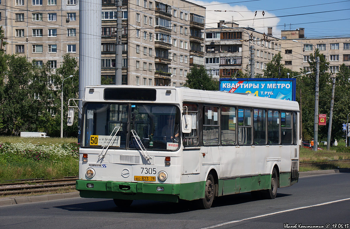 Санкт-Петербург, ЛиАЗ-5256.25 № 7305