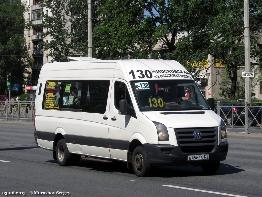 Санкт-Петербург, БТД-2219 (Volkswagen Crafter) № В 456 ВВ 178