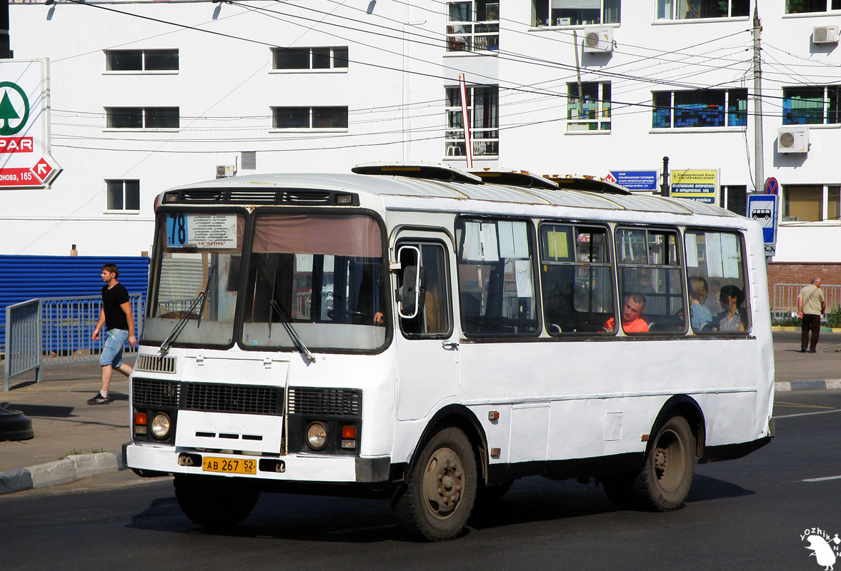 Нижегородская область, ПАЗ-32054 № АВ 267 52