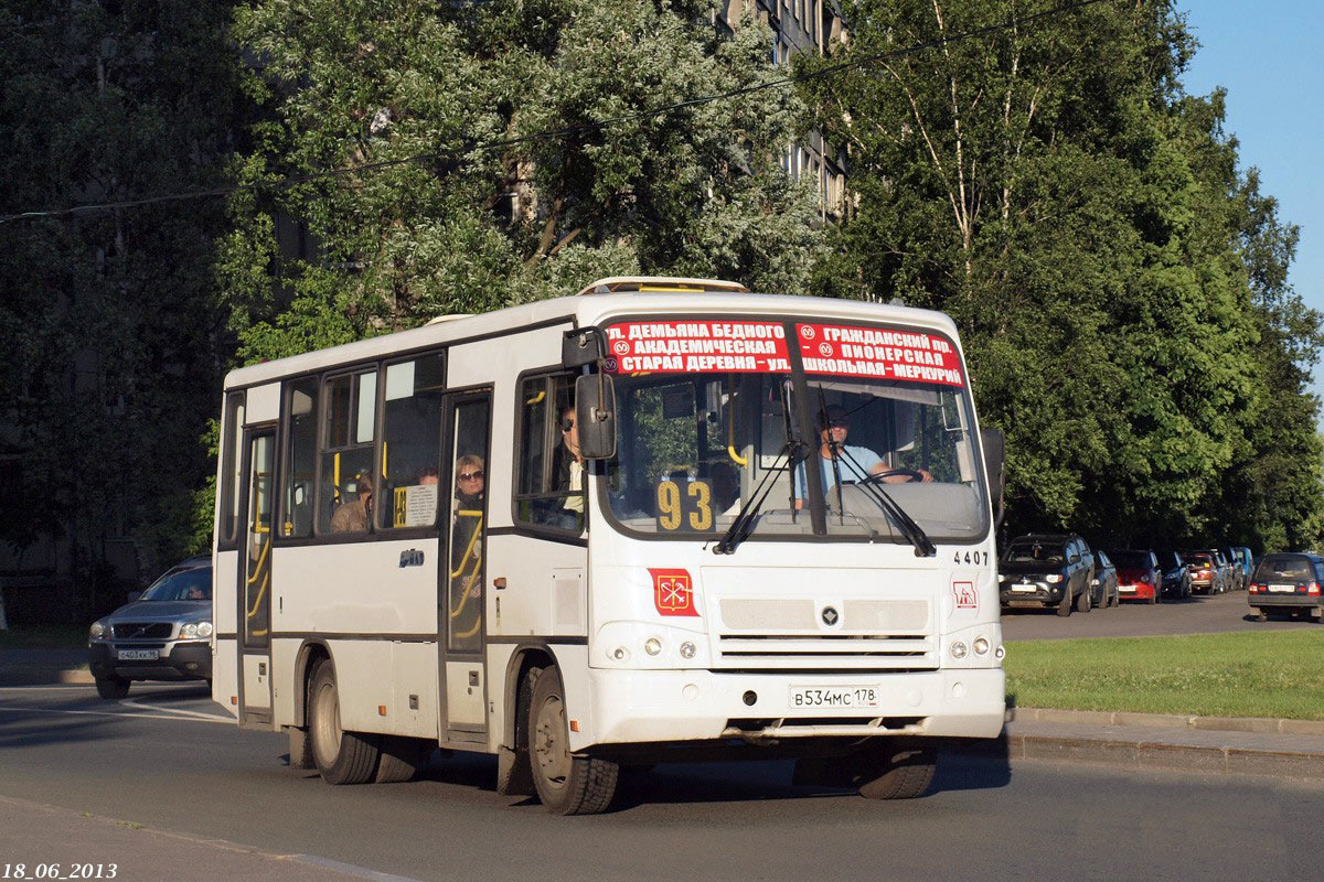 Санкт-Петербург, ПАЗ-320402-05 № n407