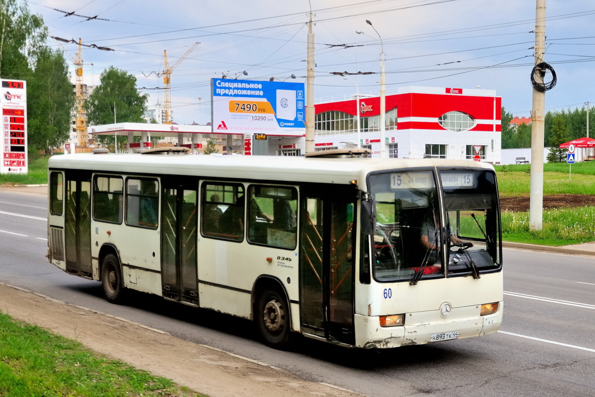 Костромская область, Mercedes-Benz O345 № 60