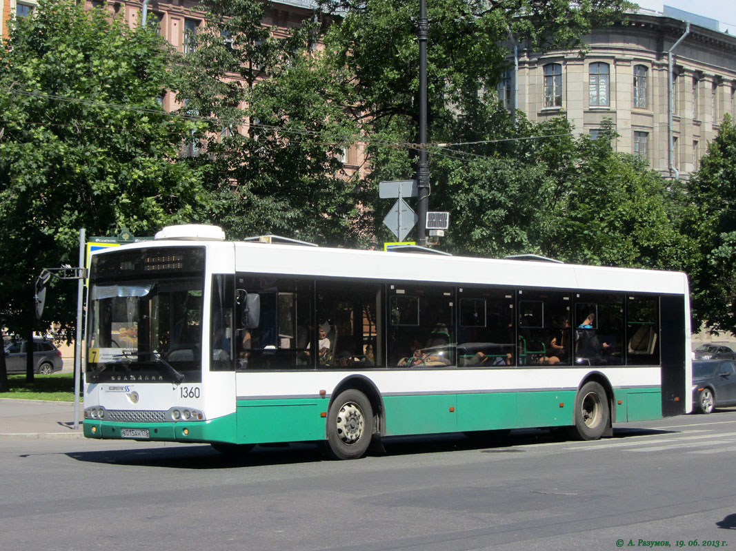 Санкт-Петербург, Волжанин-5270-20-06 "СитиРитм-12" № 1360