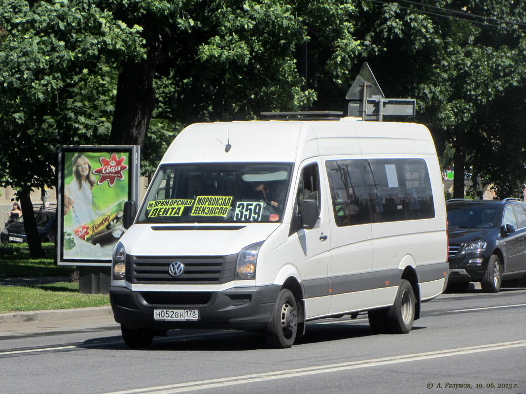 Санкт-Петербург, Луидор-22370C (Volkswagen Crafter) № Н 052 ВН 178