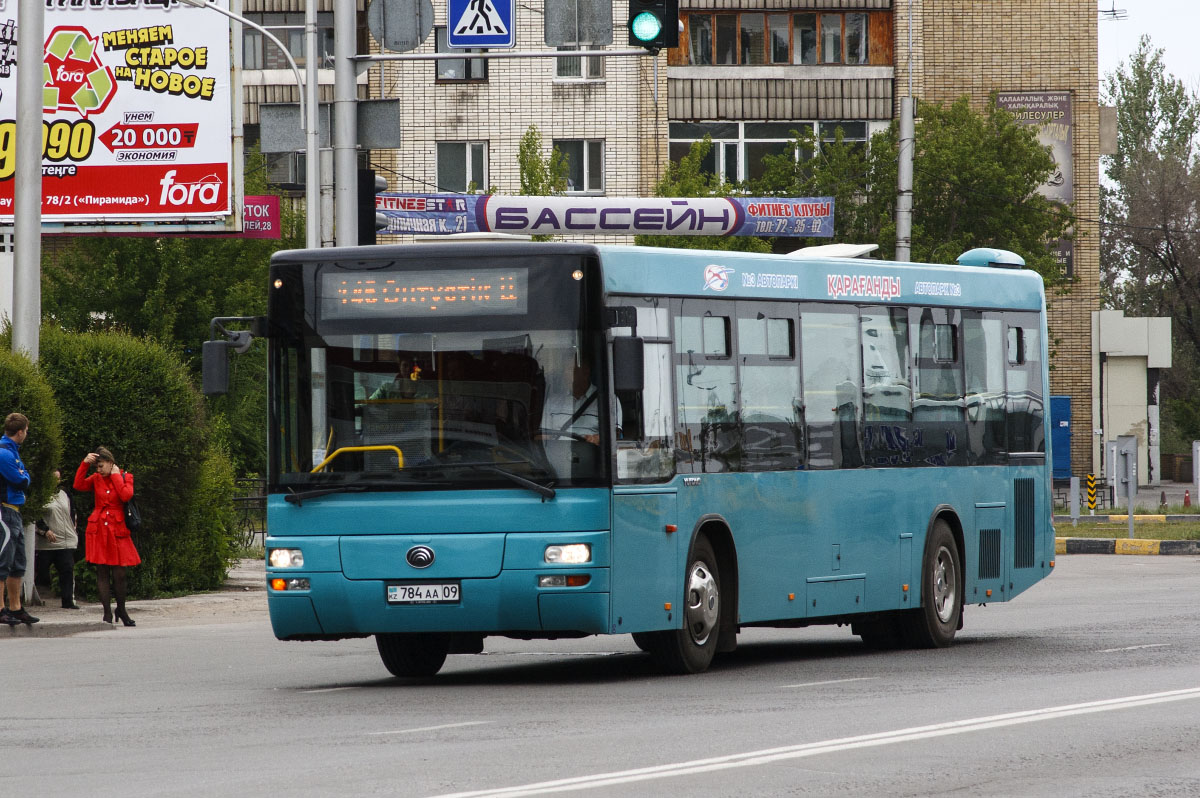 Карагандинская область, Yutong ZK6118HGA № 784 AA 09