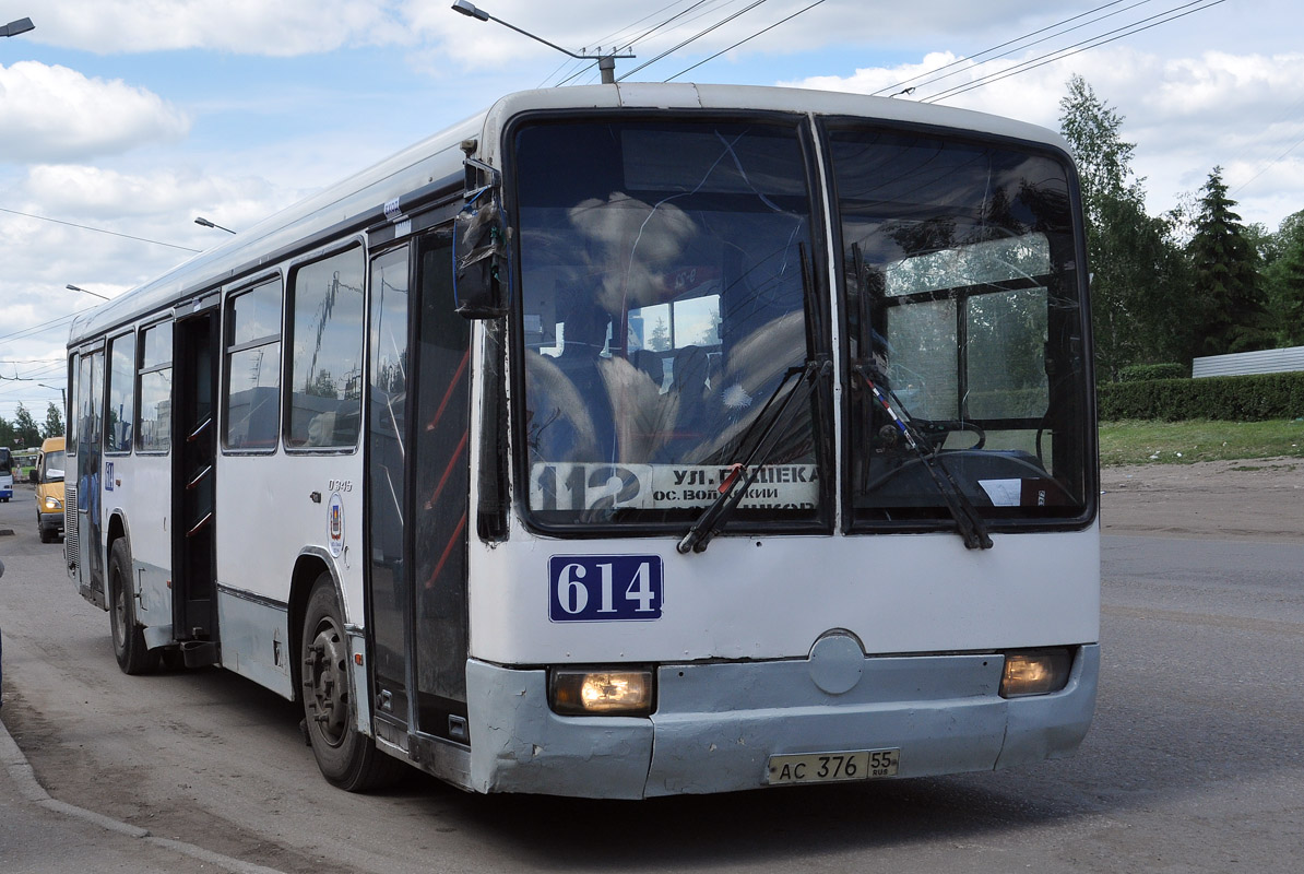 Омская область, Mercedes-Benz O345 № 614