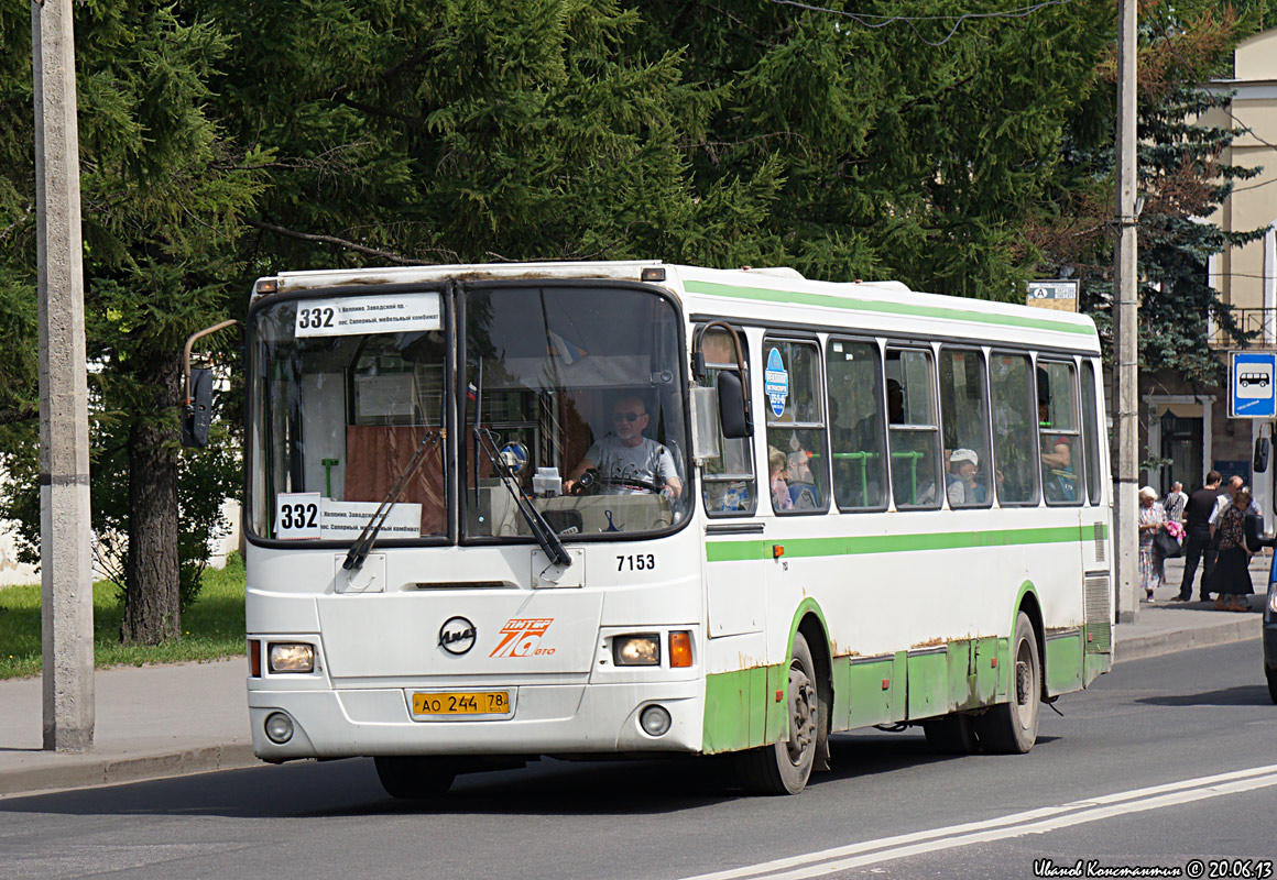 Санкт-Петербург, ЛиАЗ-5256.25 № 7153