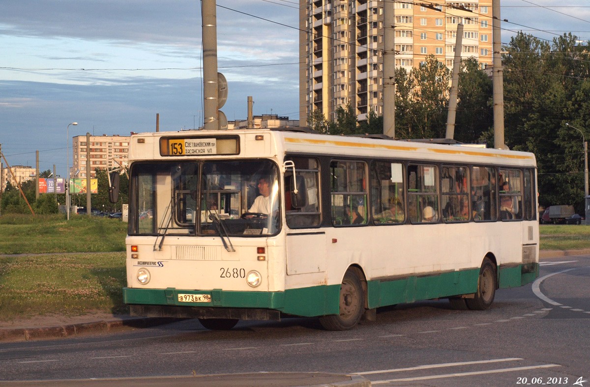 Санкт-Петербург, ЛиАЗ-5256.25 № 2680