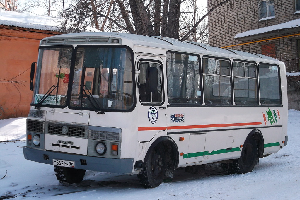 Свердловская область, ПАЗ-32054 № Т 862 РН 96