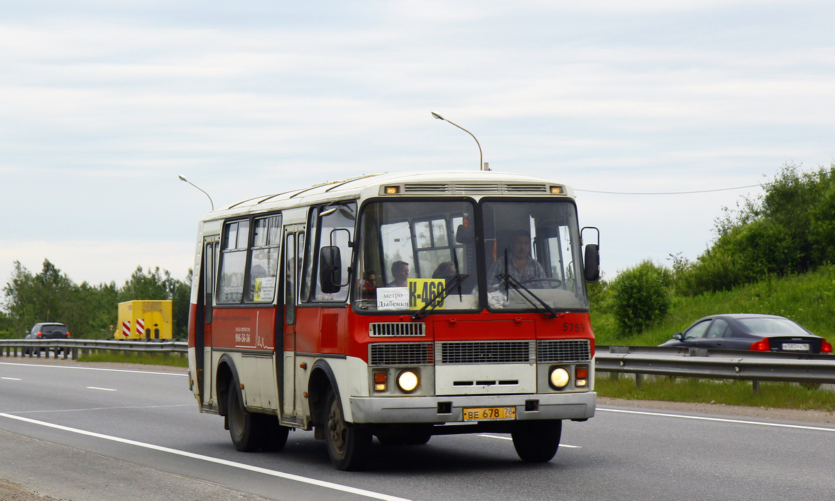 Санкт-Петербург, ПАЗ-32054-110-07 № n759