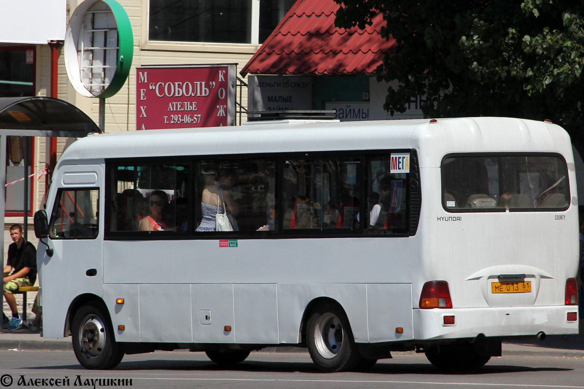 Ростовская область, Hyundai County LWB C11 (ТагАЗ) № МЕ 013 61