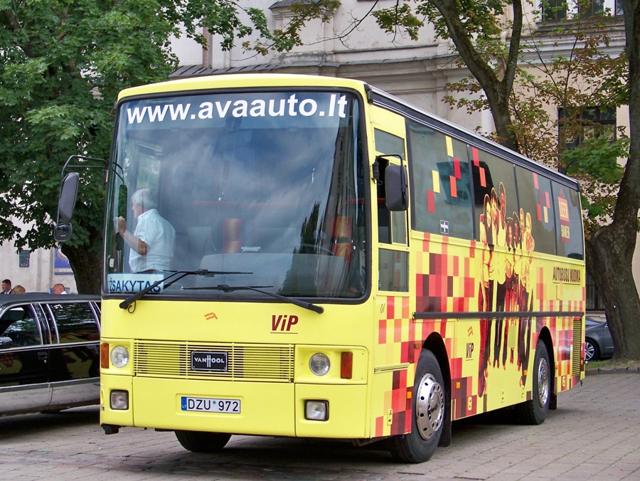 Литва, Van Hool T812 Alizée № 01