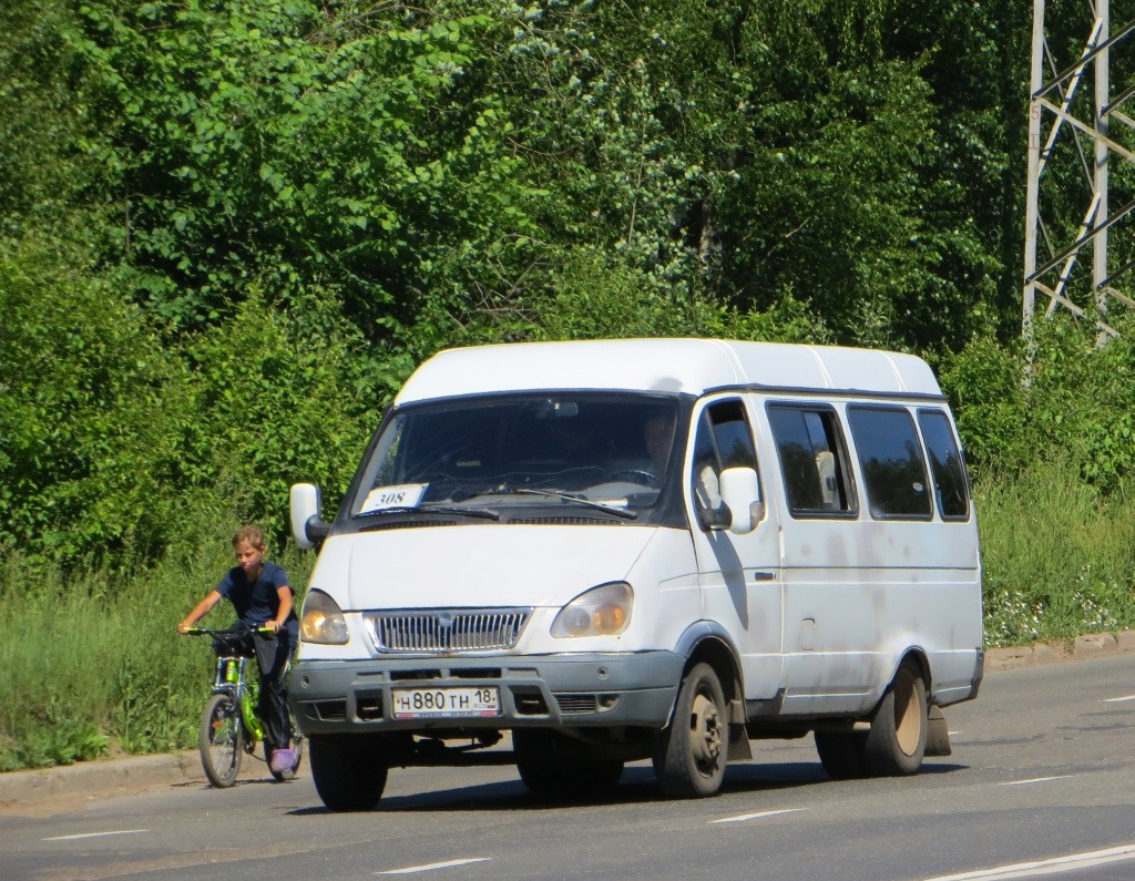 Удмуртия, ГАЗ-322132 (XTH, X96) № Н 880 ТН 18