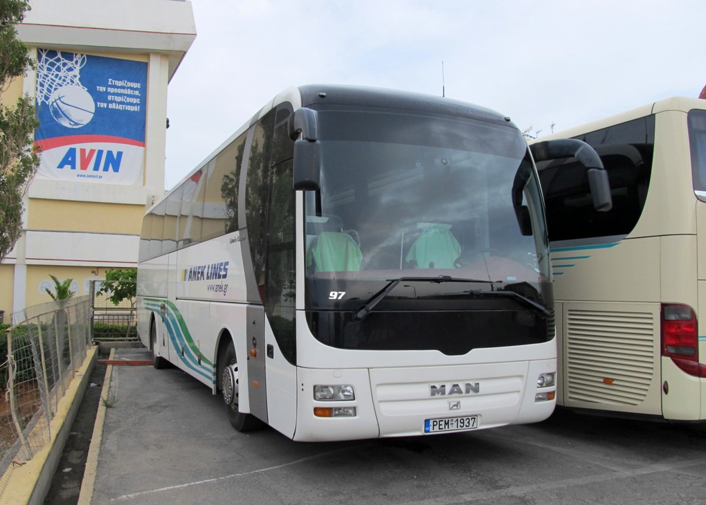 Грэцыя, MAN R07 Lion's Coach RHC**4 № 97